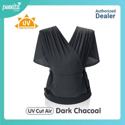 POGNAE Step One UV Cut Air เป้อุ้มเด็ก 0-6 เดือน - Dark Chacoal